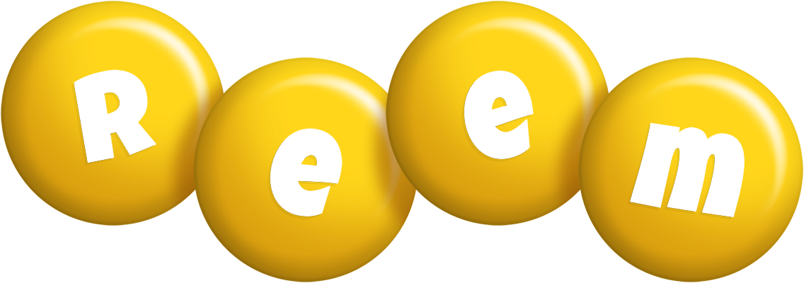 Reem candy-yellow logo