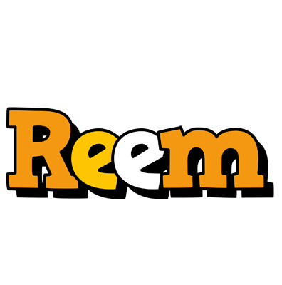 Reem cartoon logo