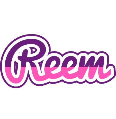 Reem cheerful logo