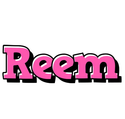 Reem girlish logo