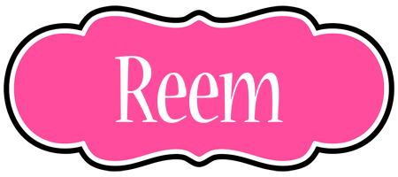 Reem invitation logo