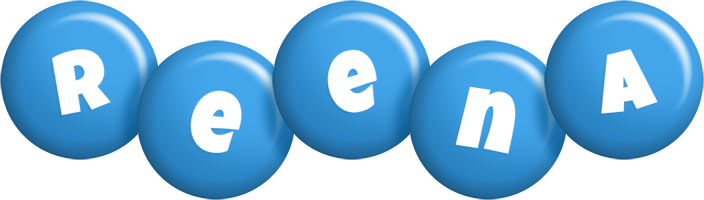 Reena candy-blue logo