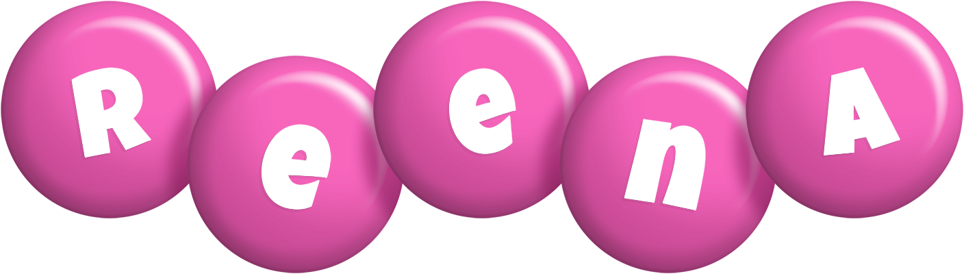 Reena candy-pink logo