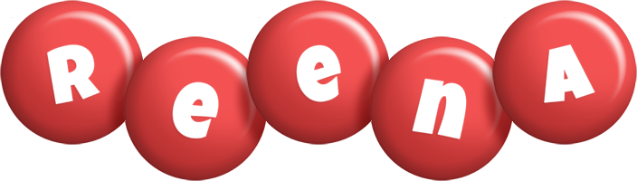 Reena candy-red logo