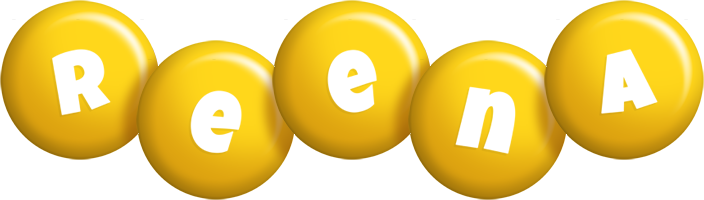 Reena candy-yellow logo