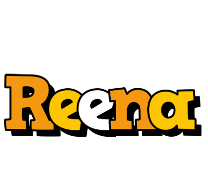 Reena cartoon logo