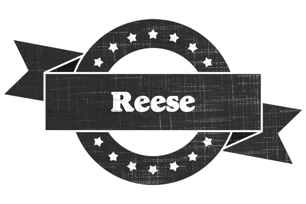 Reese grunge logo