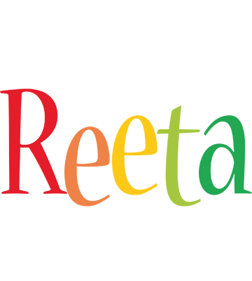 Reeta birthday logo