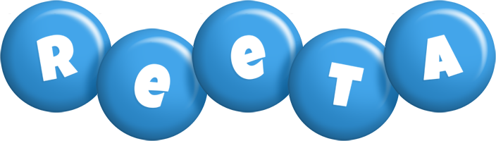 Reeta candy-blue logo