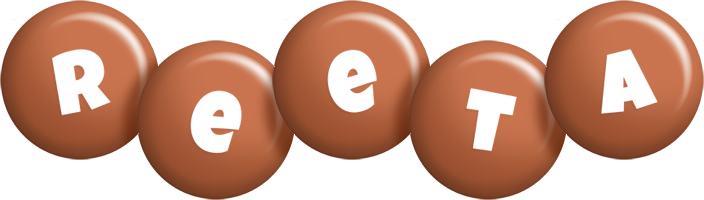 Reeta candy-brown logo