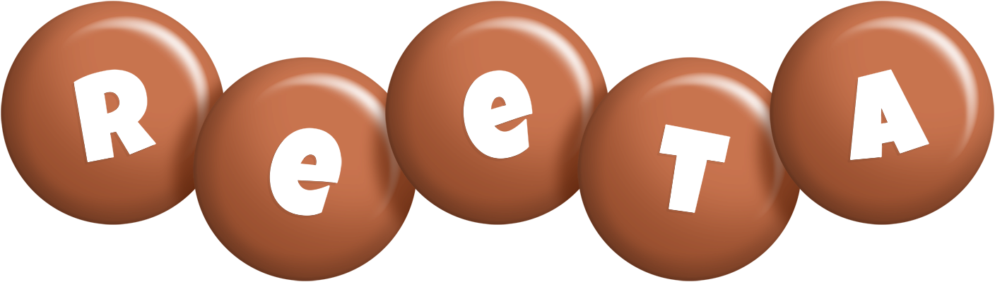 Reeta candy-brown logo