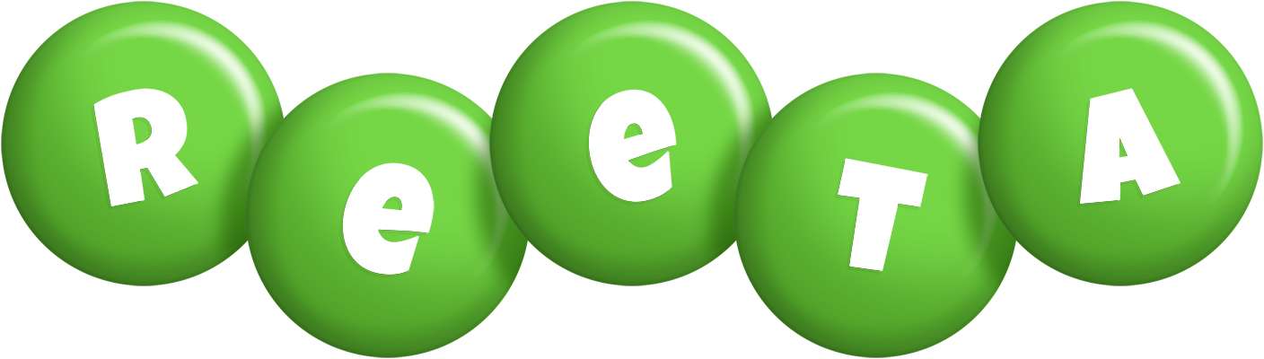 Reeta candy-green logo