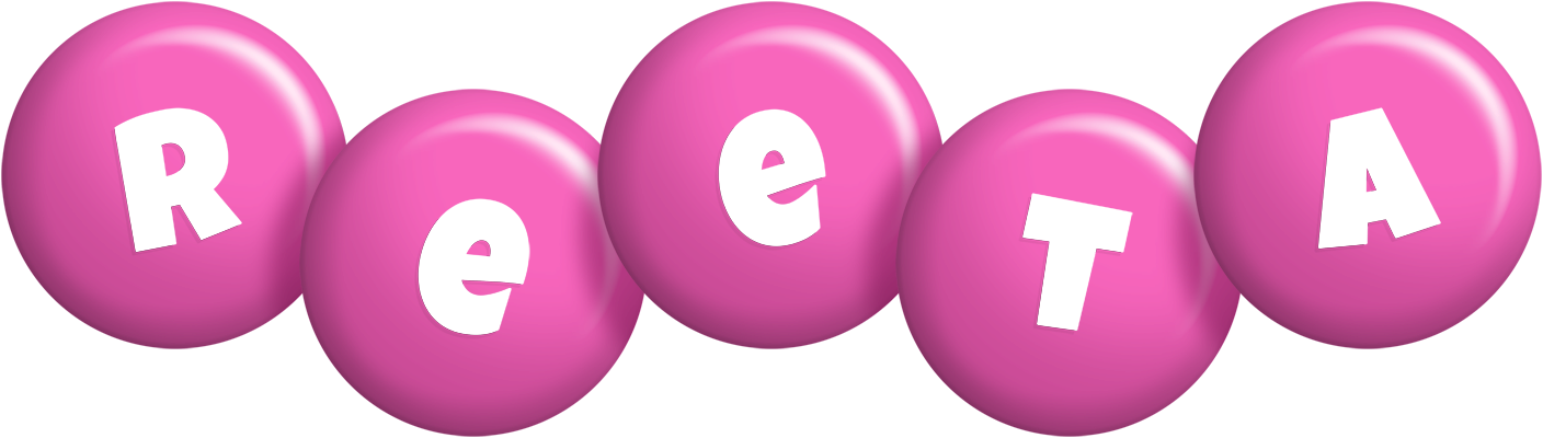 Reeta candy-pink logo
