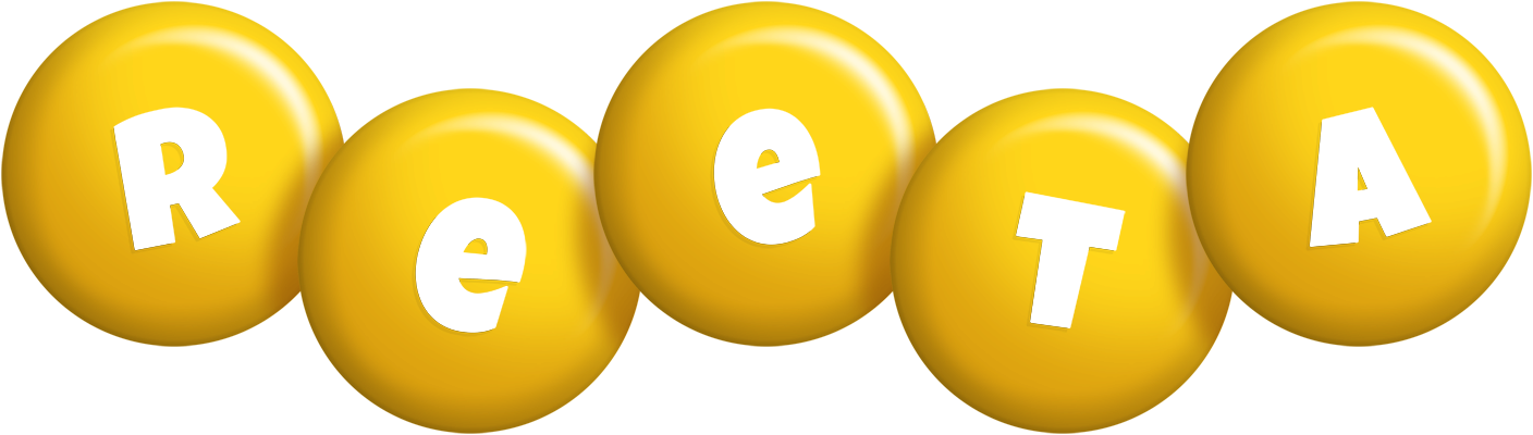 Reeta candy-yellow logo