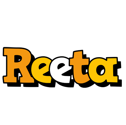 Reeta cartoon logo