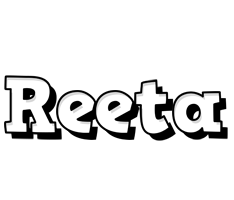 Reeta snowing logo