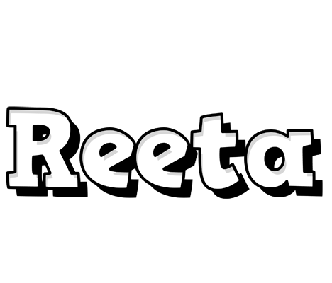 Reeta snowing logo