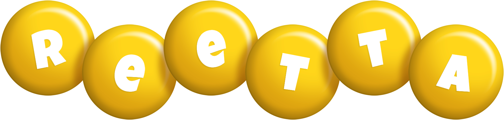 Reetta candy-yellow logo