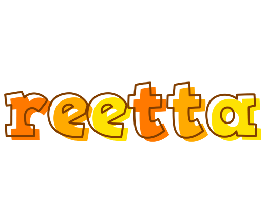 Reetta desert logo