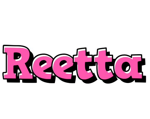 Reetta girlish logo