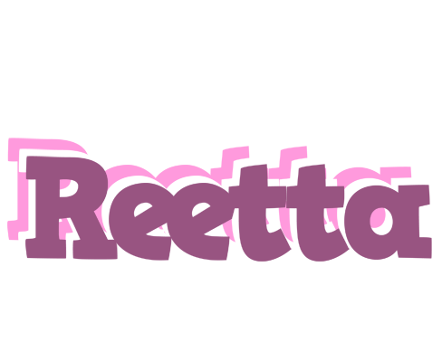Reetta relaxing logo