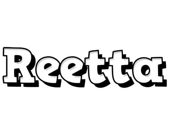 Reetta snowing logo