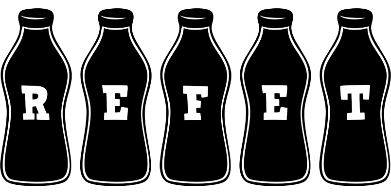 Refet bottle logo