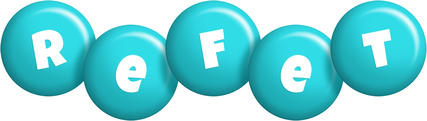 Refet candy-azur logo