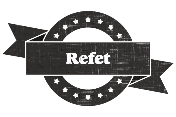Refet grunge logo