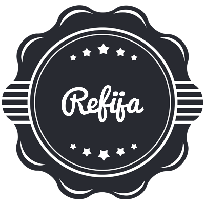 Refija badge logo