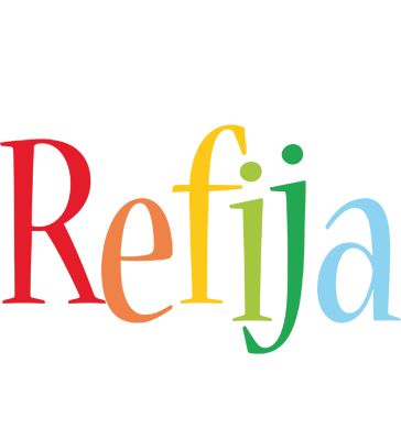 Refija birthday logo