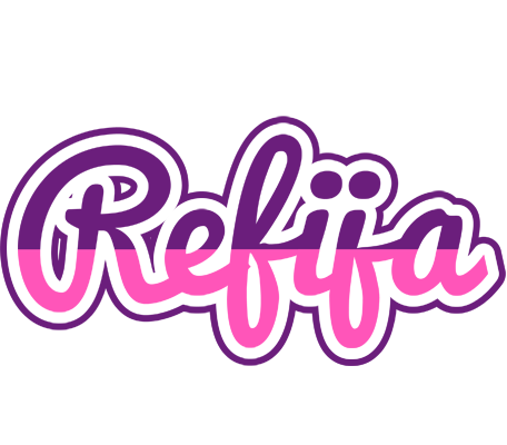 Refija cheerful logo
