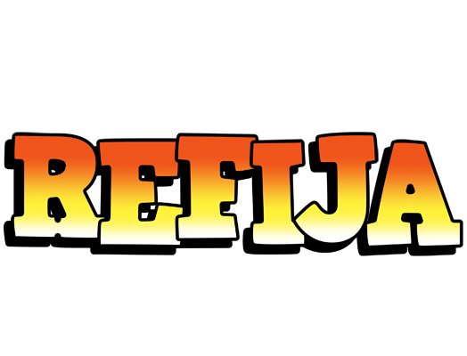 Refija sunset logo