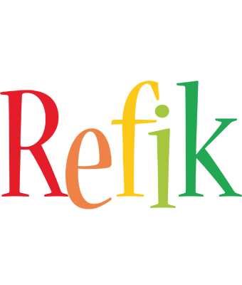 Refik birthday logo