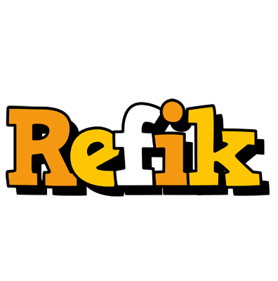 Refik cartoon logo