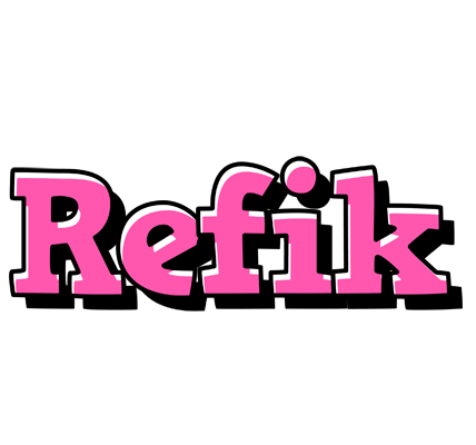 Refik girlish logo