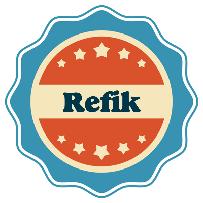 Refik labels logo