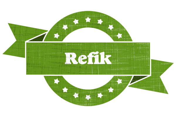 Refik natural logo