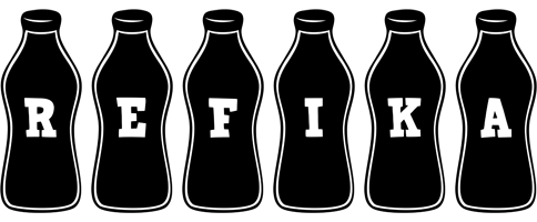 Refika bottle logo