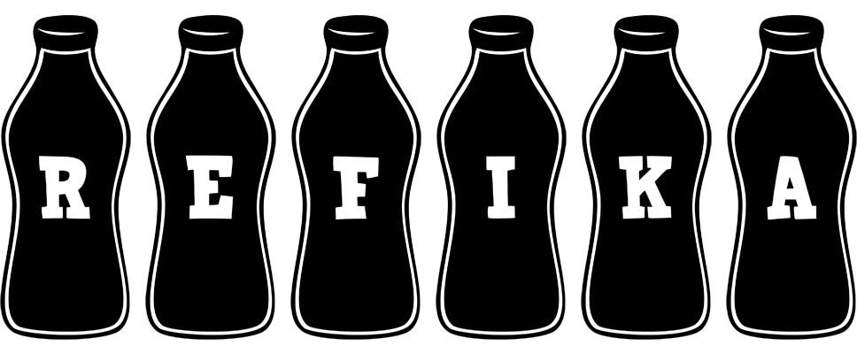 Refika bottle logo