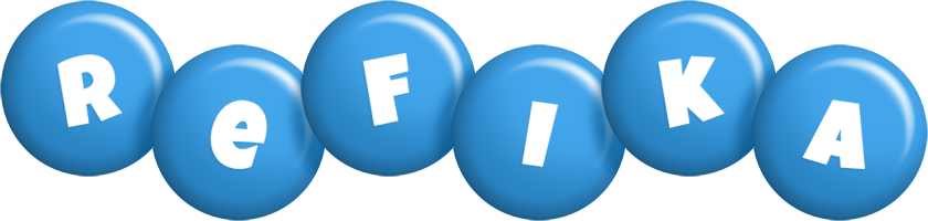 Refika candy-blue logo