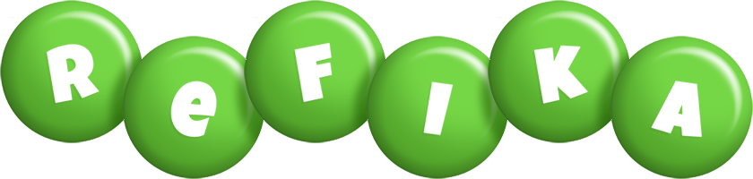 Refika candy-green logo