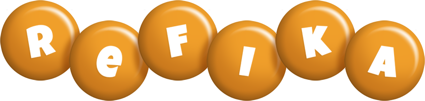 Refika candy-orange logo