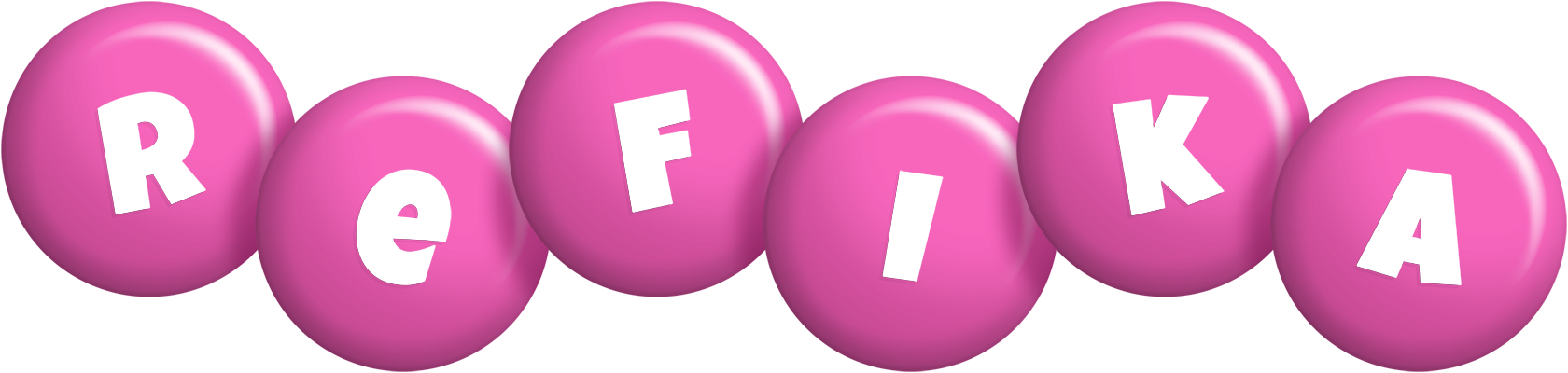 Refika candy-pink logo