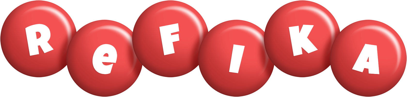 Refika candy-red logo