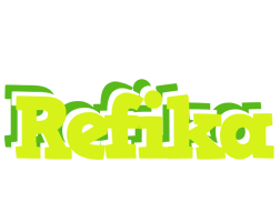 Refika citrus logo