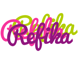 Refika flowers logo