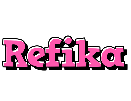 Refika girlish logo
