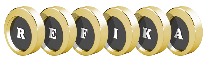 Refika gold logo