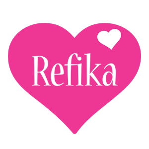 Refika love-heart logo